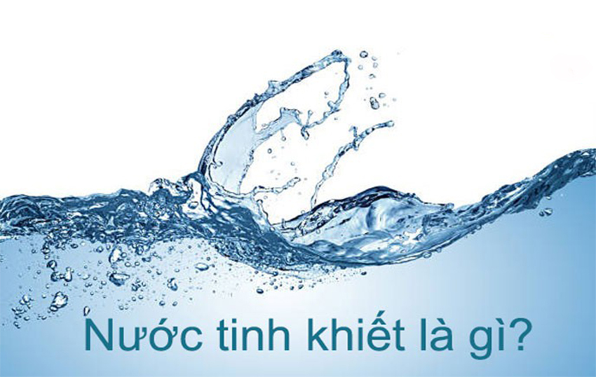 nước tinh khiết, nước uống đóng chai