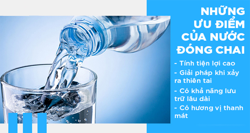 nước tinh khiết, nước uống đóng chai